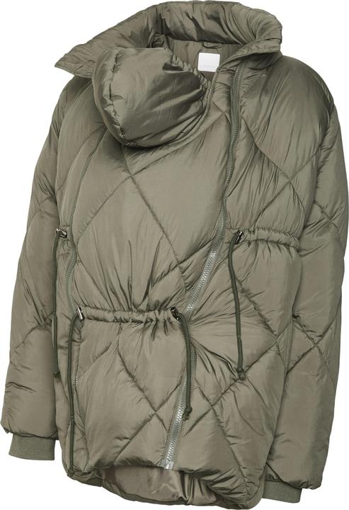 Produktbild Mamalicious Hoch geschlossen Gerippte Ärmelbündchen Mantel Jacke (XL)