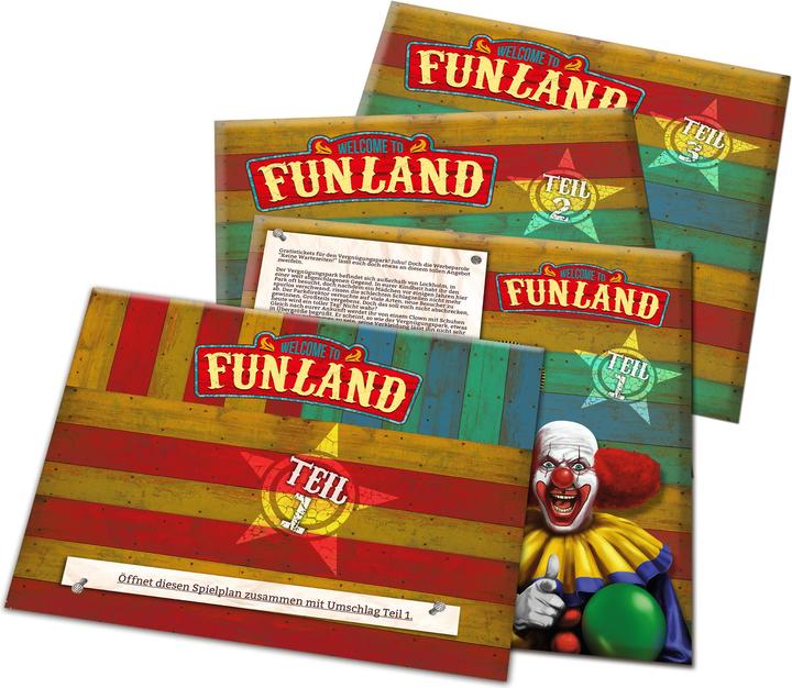 Actual product image Noris Escape Room Funland (German)
