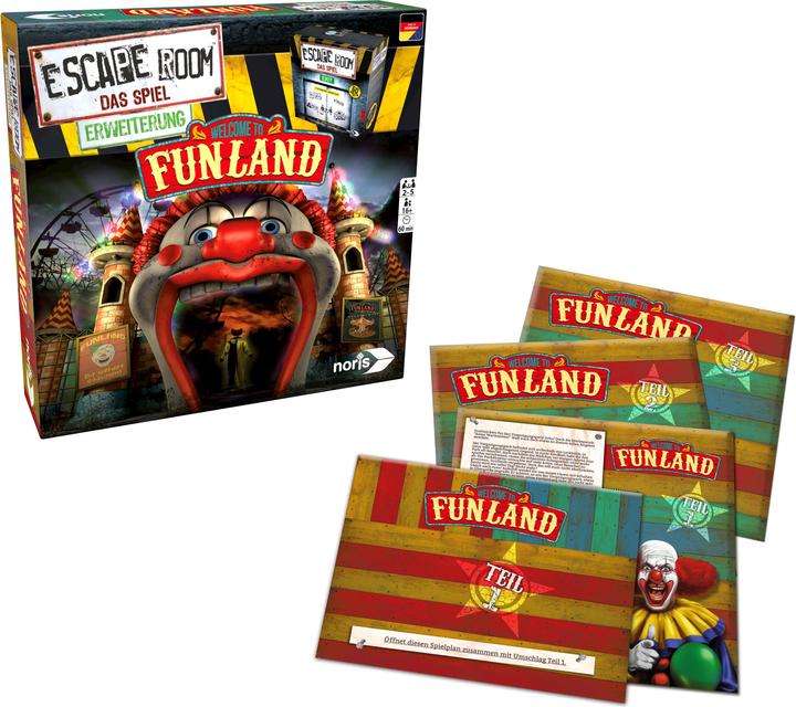 Actual product image Noris Escape Room Funland (German)