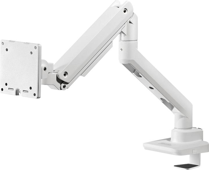 Immagine prodotto Silverstone SST-ARM14- Braccio per monitor LCD LED singolo con design a molla a gas per impieghi gravosi (Tavolo, 49")