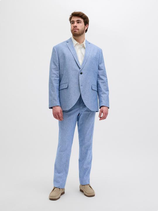 Image du produit Jack & Jones Plus Size Regular Fit Anzug Einreihiger Blazer und Hose (62)