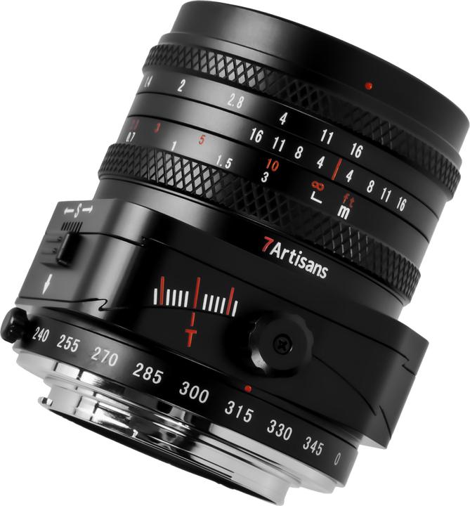 Actual product image 7artisans 50mm f/1.4 Tilt Shift Sony E (Sony E, APS-C / DX, full size)