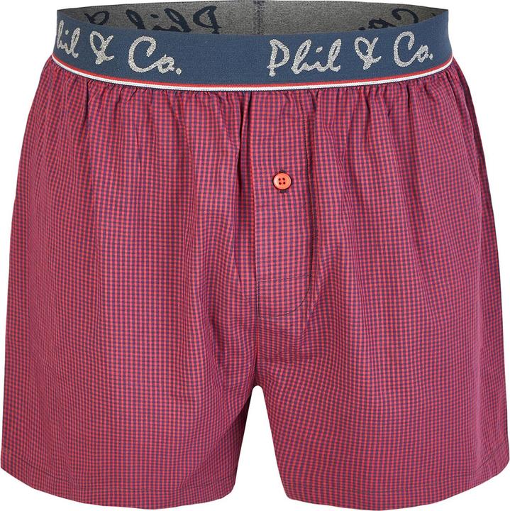Actual product image Phil & Co. Berlin Boxer Classic Checks (L, pack of 4)