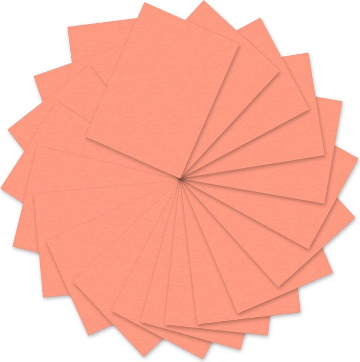 Image du produit Ursus Papier à dessin en argile A4 2174642 130g, corail 100 feuilles (130 g/m², 100 x)