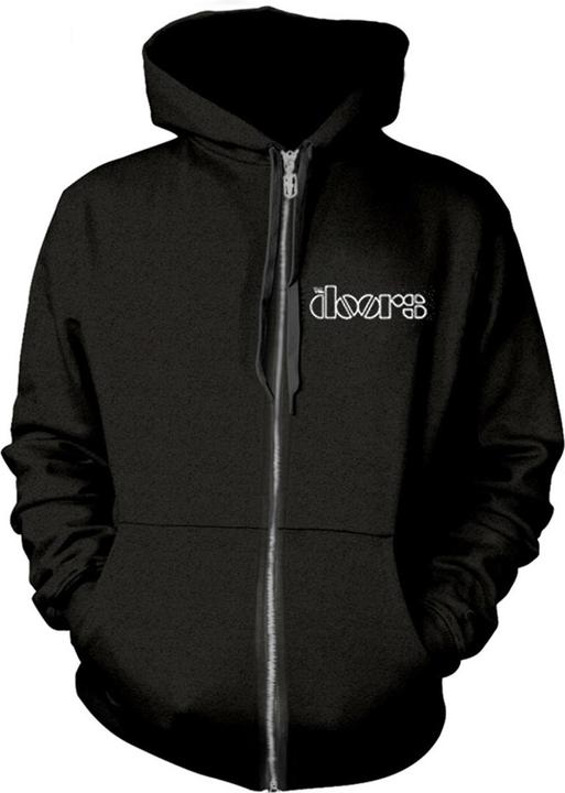 Produktbild The Doors Erwachsene Eidechsenkönig Rücken Print Full Zip Hoodie (XXL)