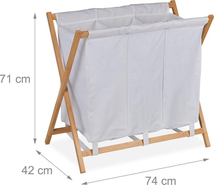 Productafbeelding Relaxdays Wasmand (38 l)