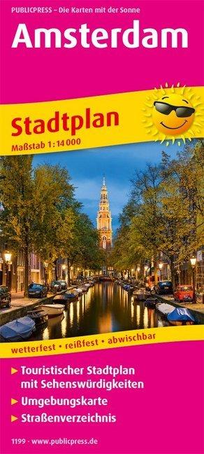 Image du produit PUBLICPRESS Plan de la ville d'Amsterdam