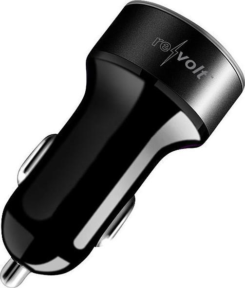 Image du produit Revolt Chargeur USB pour voiture, indicateur de tension LED