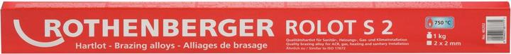 Rothenberger ROLOT S2, simile a ISO 17672, 2x2x500mm, 1kg