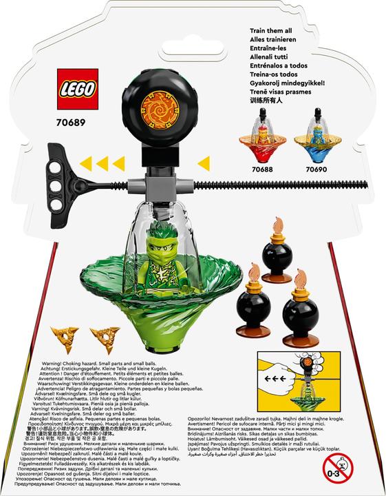 Actual product image LEGO Lloyd's Spinjitzu Ninja Training (70689, LEGO Ninjago)