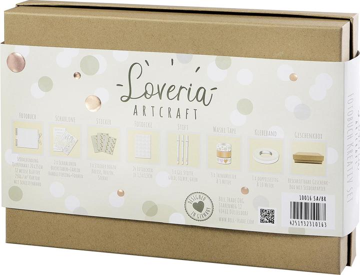 Produktbild Loveria Artcraft Fotobuch 'Loveria' Kreativ Set