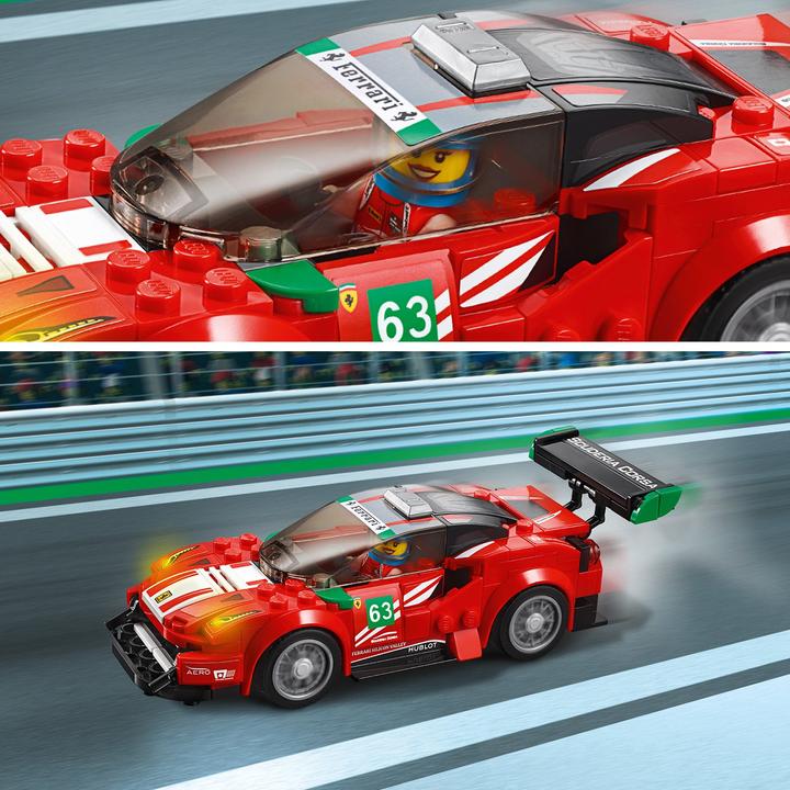 Image du produit LEGO Ferrari 488 GT3 Scuderia Corsa (75886, LEGO Speed Champions)