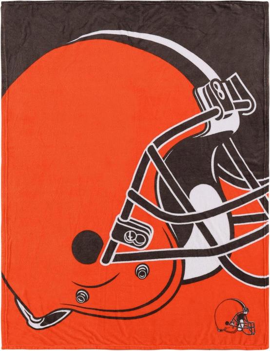 Image du produit Foco Cleveland Browns NFL Supreme Slumber Couverture en peluche (150 x 130 cm)