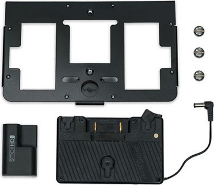 SmallHD Battery holder set for gold mounting