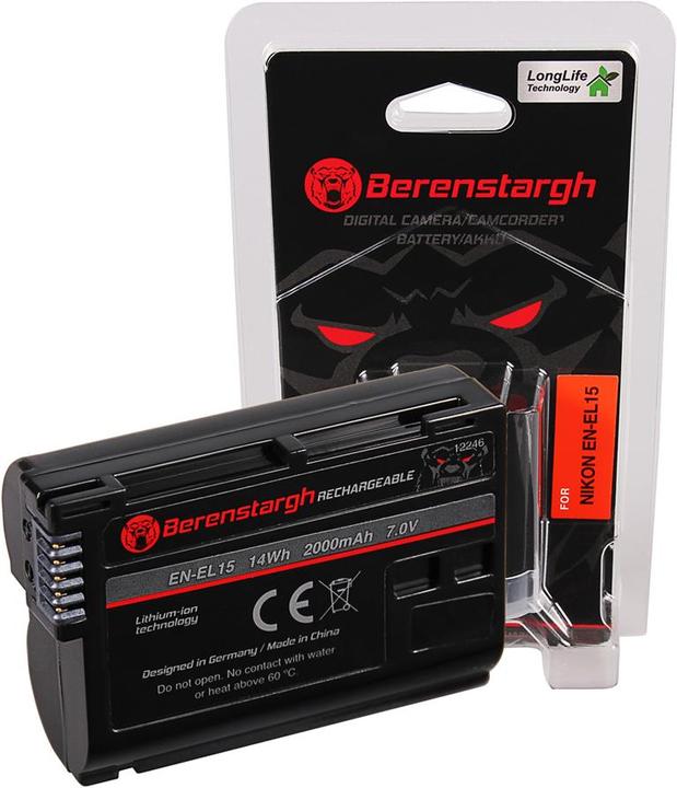Actual product image Berenstargh Nikon EN-EL15 (Rechargeable battery)