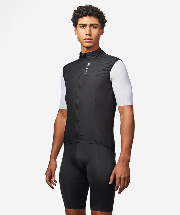 Produktbild Van rysel Men's Road Cycling Ultra-Light Sleeveless Windproof Gilet - Black (M)