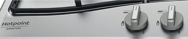 Actual product image Hotpoint PCN 752 T/IX/HAR Stainless steel Built-in hob 75 cm Gas 5 Cooker(s)