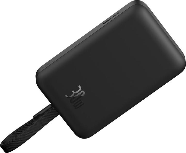 Actual product image Baseus Powerbank Magnetic Mini 10000mAh 30W MagSafe (black) (10000 mAh, 30 W, 37 Wh)