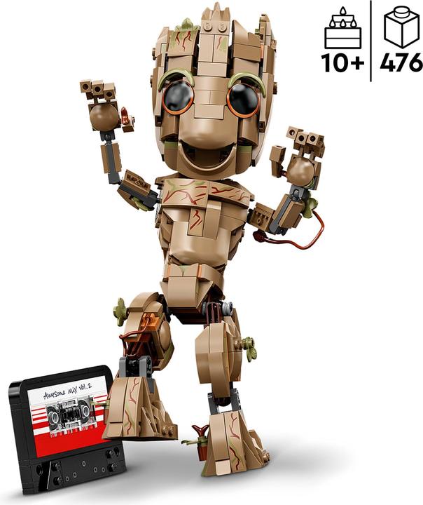 Actual product image LEGO I am Groot (76217, LEGO Marvel)