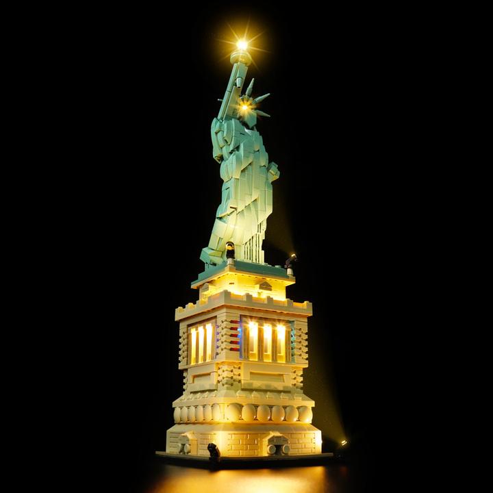 Image du produit BrickBling Kit d'éclairage LED pour LEGO Statue de la Liberté (21042)