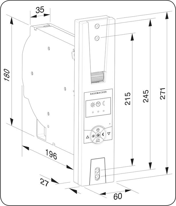 Actual product image Rademacher RolloTron Standard Plus 1305-UW