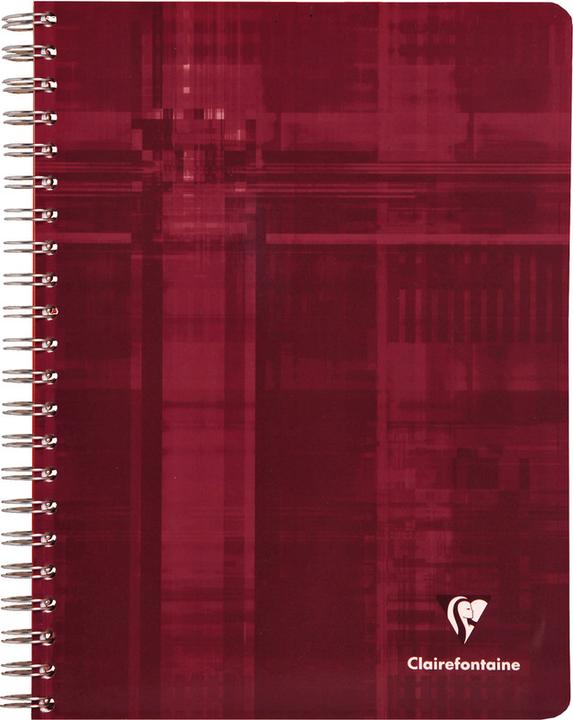 Immagine prodotto Clairefontaine Quaderno a spirale con indice (A4, Quadretti, Copertina rigida)