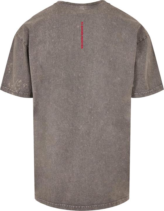 Produktbild FC Bayern München Logo R Acid Washed Heavy Oversize Tee - 115369 (L)