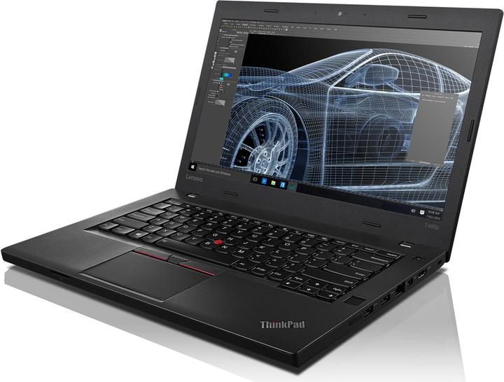 Produktbild Lenovo ThinkPad T460p (14", Intel Core i7-6820HQ, 16 GB, 512 GB, CH)