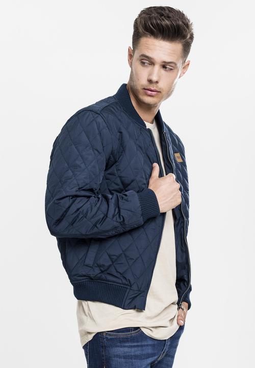 Actual product image Urban Classics Diamond Quilt Nylon Jacket (L)