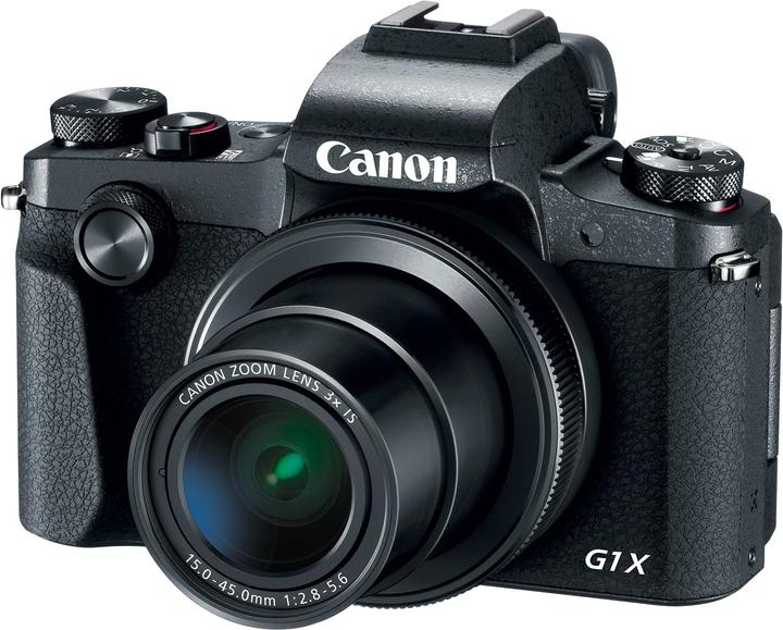 Canon PowerShot G1X Mark III (24 - 72 mm, 24.20 Mpx, APS-C / DX)