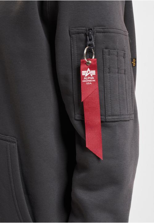 Actual product image Alpha Industries Logo BP Hoodies - 145441 (XXL)