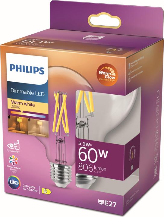 Produktbild Philips LED Lampe (E27, 5.90 W, 806 lm, 1 x, D)