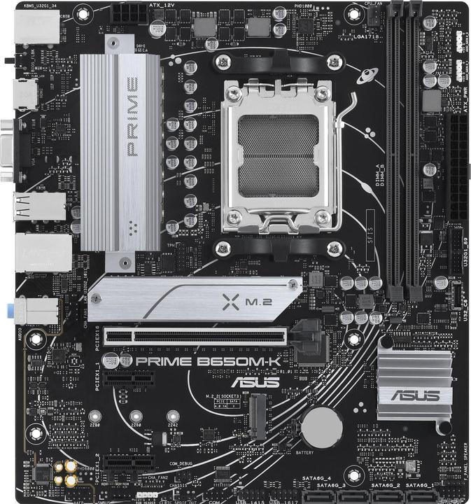 ASUS Prime B650M-K (AM5, AMD B650, mATX)