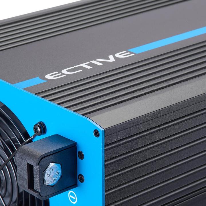 Actual product image Ective CSI 15 PRO 1500W/12V sine wave inverter with mains priority circuit and charger
