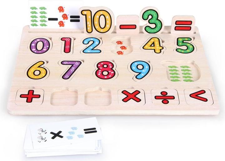 Image du produit Brimarex Top Bright - Puzzle d'équations en bois