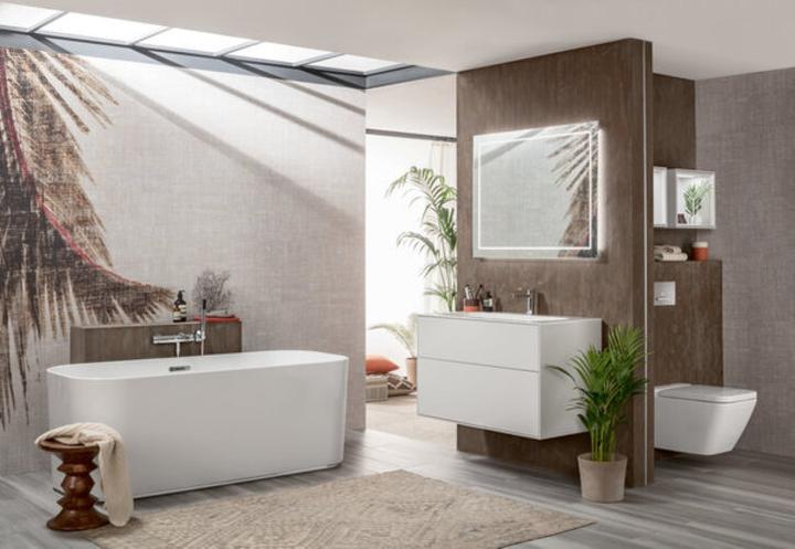 Actual product image Villeroy & Boch V&B mirror FINION m Be 1000x750x45mm 1x 23,9 W 1x 47,7 W