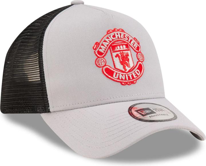 New Era A-Frame Mesh Trucker Cap - Manchester United grau