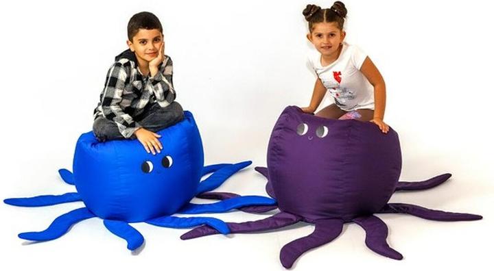 Produktbild Go Gift Octopus Sako Tasche pouffe lila L 80 x 80 cm