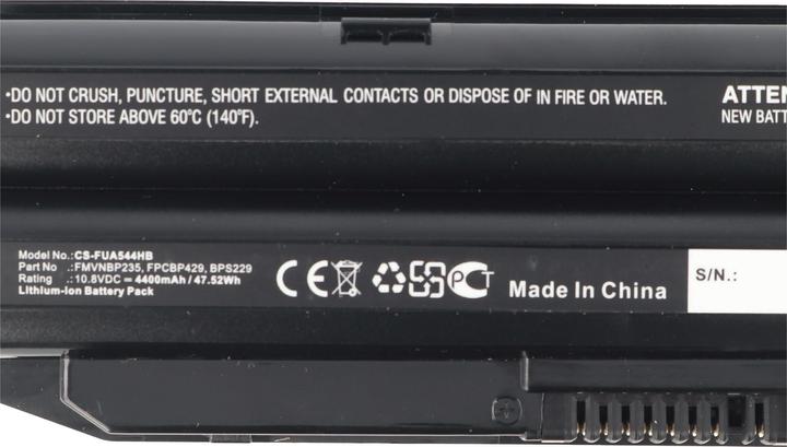 Produktbild AccuCell Akku passend für Fujitsu LifeBook A544 Akku FMVNBP235 4400mAh (4400 mAh)