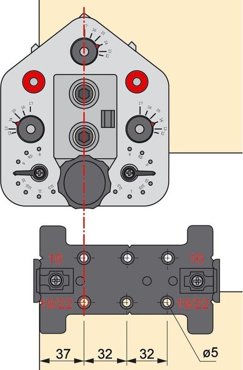 Produktbild Hettich Bohrlehre Drill-Jig VB (Verbindungsbeschlag, 1 Stk.)