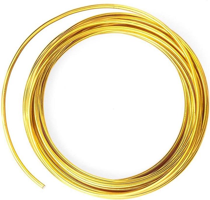 Actual product image DP Craft Goldmetalldraht 2mm 5m (5 m)