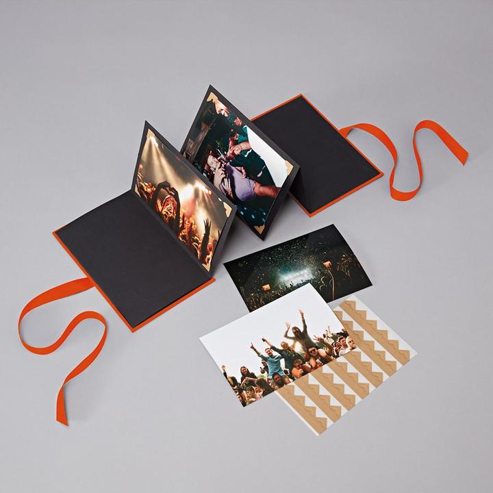 Actual product image Semikolon Photo album Leporello Classico Orange (10 x 15 cm, 9 x 13 cm)