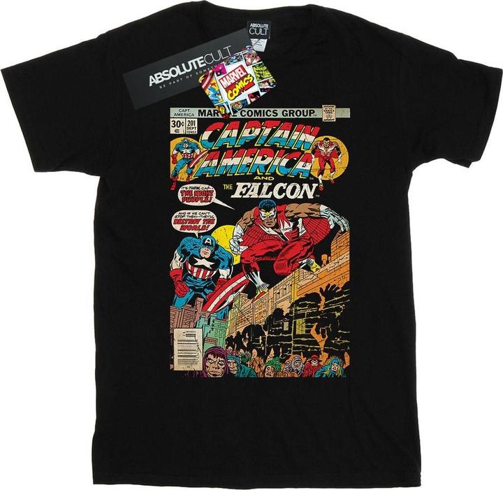 Immagine prodotto Captain America And Falcon Comic Cover Maglietta Uomo (XXL)