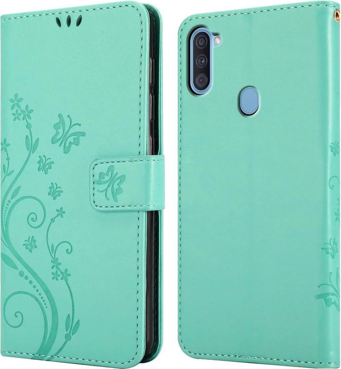 Productafbeelding Cadorabo Bloemen Boekomslag (Samsung Galaxy M11, Samsung Galaxy A11)