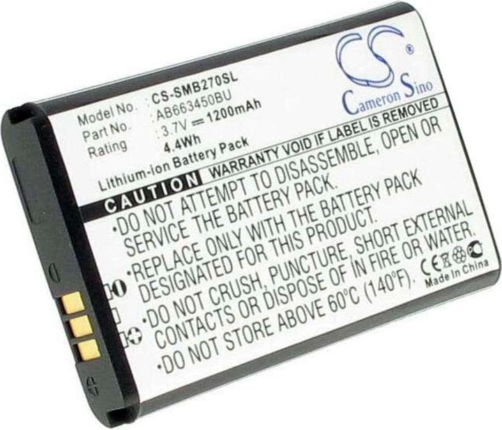 Actual product image NoName Battery for Samsung GT-B2700 / B2700 replacement battery