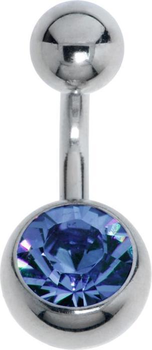 Produktbild Bijouteria Bauchpiercing (Titan, Kristall)