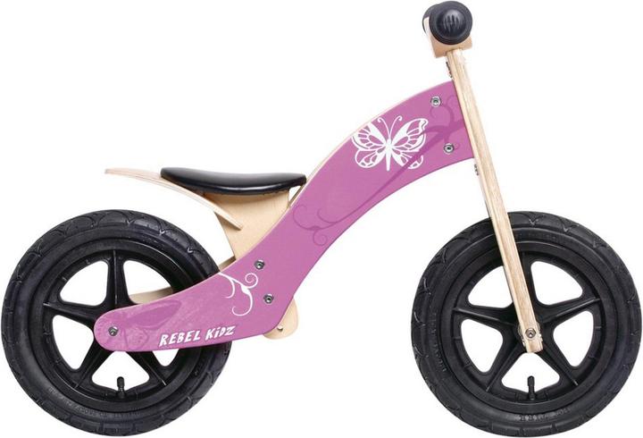 Produktbild Rebel Kidz Wood Air Lernlaufrad 12" Schmetterling (12")