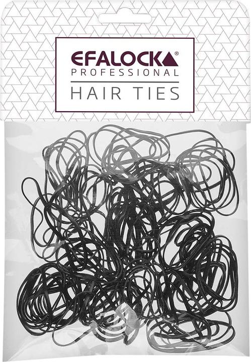 Produktbild Efalock Rasta hair elastic thin/small black100pcs