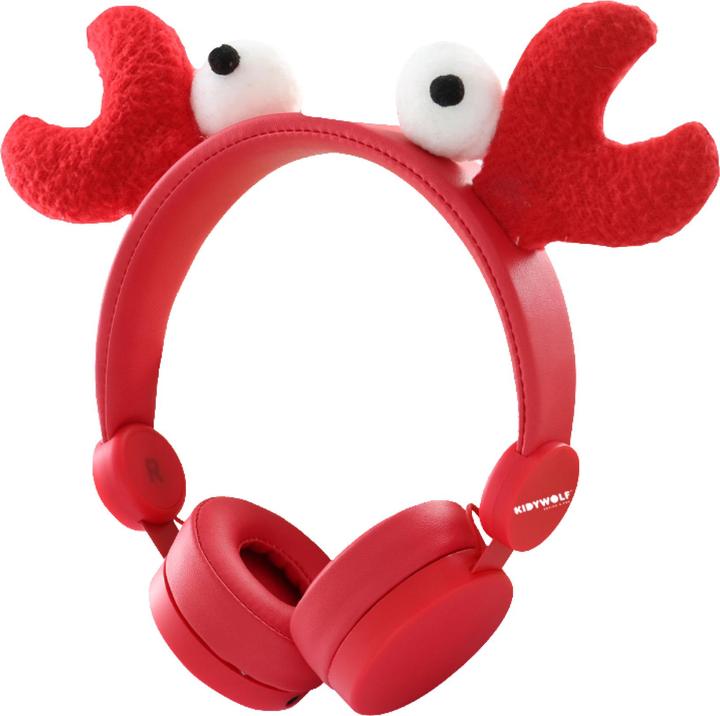 Actual product image Kidywolf Headphone Crab