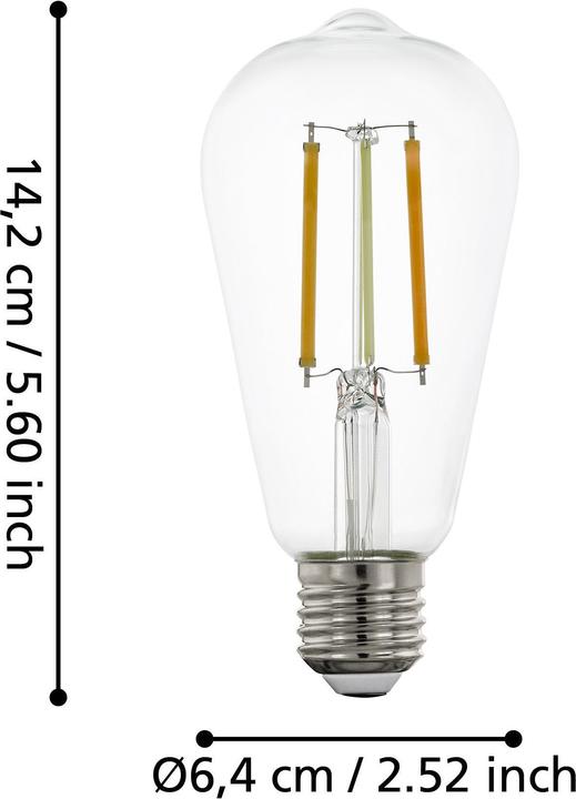 Actual product image EGLO Illuminant (E27, 6 W, 806 lm, 1 x, E)